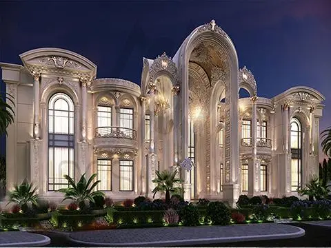 تشطيب اعمال الواجهات الخارجية